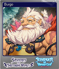 Series 1 - Card 4 of 8 - Burgo