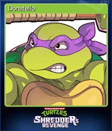 Series 1 - Card 4 of 6 - Donatello