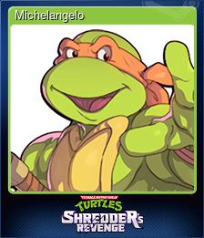 Series 1 - Card 3 of 6 - Michelangelo