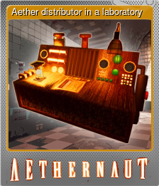Series 1 - Card 9 of 9 - Aether distributor in a laboratory