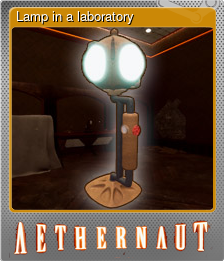 Series 1 - Card 5 of 9 - Lamp in a laboratory