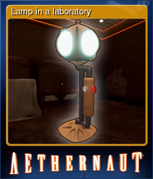 Series 1 - Card 5 of 9 - Lamp in a laboratory