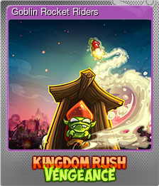 Series 1 - Card 5 of 6 - Goblin Rocket Riders