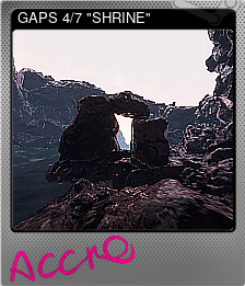 Series 1 - Card 4 of 7 - GAPS 4/7 "SHRINE"