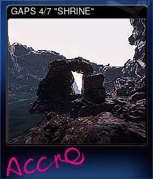 Series 1 - Card 4 of 7 - GAPS 4/7 "SHRINE"