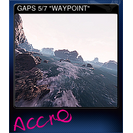 GAPS 5-7 "WAYPOINT"
