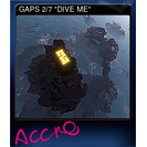 GAPS 2-7 "DIVE ME"