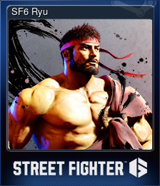 Series 1 - Card 4 of 9 - SF6 Ryu