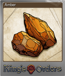 Series 1 - Card 5 of 6 - Amber