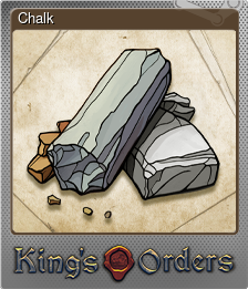 Series 1 - Card 3 of 6 - Chalk
