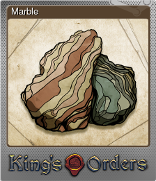 Series 1 - Card 1 of 6 - Marble