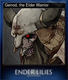 Series 1 - Card 3 of 9 - Gerrod, the Elder Warrior