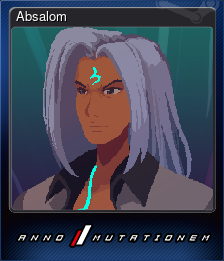 Series 1 - Card 5 of 8 - Absalom