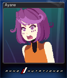 Series 1 - Card 7 of 8 - Ayane