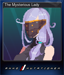Series 1 - Card 6 of 8 - The Mysterious Lady