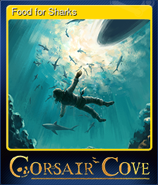 Series 1 - Card 2 of 6 - Food for Sharks