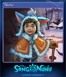 Series 1 - Card 1 of 6 - Nunu