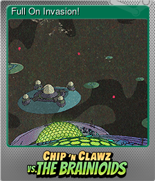 Series 1 - Card 12 of 15 - Full On Invasion!