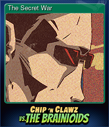 Series 1 - Card 8 of 15 - The Secret War