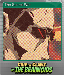 Series 1 - Card 8 of 15 - The Secret War