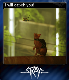 Series 1 - Card 1 of 5 - I will cat-ch you!