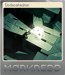 Series 1 - Card 8 of 9 - Dodecahedron