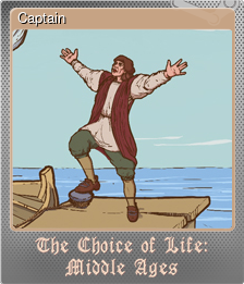 Series 1 - Card 5 of 6 - Captain