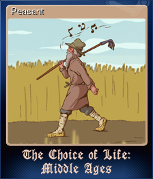 Series 1 - Card 3 of 6 - Peasant