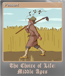 Series 1 - Card 3 of 6 - Peasant