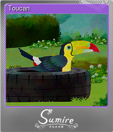 Series 1 - Card 7 of 10 - Toucan