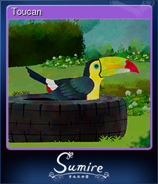 Series 1 - Card 7 of 10 - Toucan