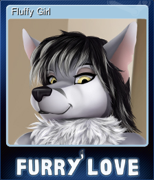 Series 1 - Card 8 of 15 - Fluffy Girl