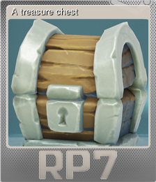 Series 1 - Card 4 of 7 - A treasure chest