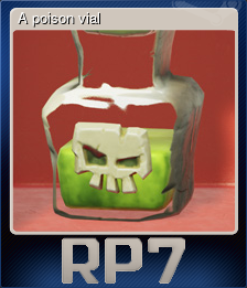 A poison vial