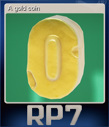 A gold coin