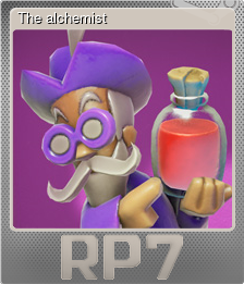 Series 1 - Card 3 of 7 - The alchemist