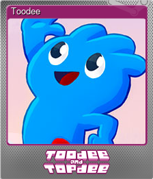 Series 1 - Card 1 of 5 - Toodee
