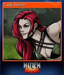 Series 1 - Card 7 of 9 - Lady Vermin