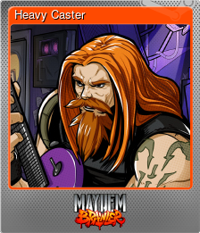 Series 1 - Card 3 of 9 - Heavy Caster