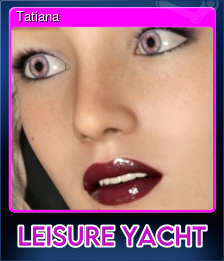 Series 1 - Card 8 of 10 - Tatiana