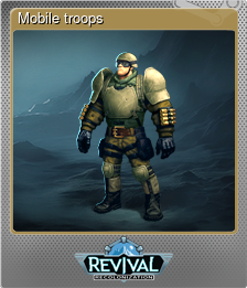 Series 1 - Card 10 of 15 - Mobile troops