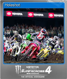 Series 1 - Card 5 of 10 - Holeshot