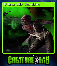 Series 1 - Card 6 of 9 - Unbreakable, Unyielding