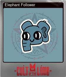 Series 1 - Card 8 of 14 - Elephant Follower