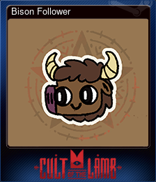 Series 1 - Card 3 of 14 - Bison Follower