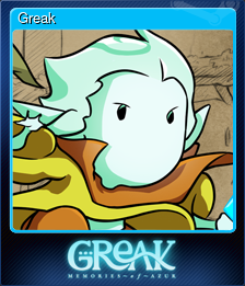 Series 1 - Card 2 of 8 - Greak