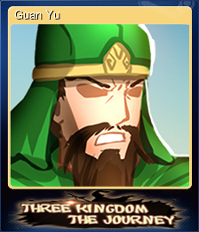 Series 1 - Card 4 of 6 - Guan Yu