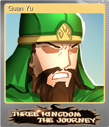 Series 1 - Card 4 of 6 - Guan Yu
