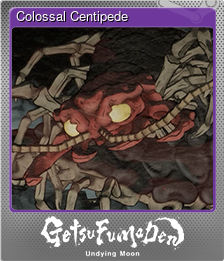 Series 1 - Card 4 of 10 - Colossal Centipede