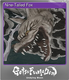 Series 1 - Card 8 of 10 - Nine-Tailed Fox